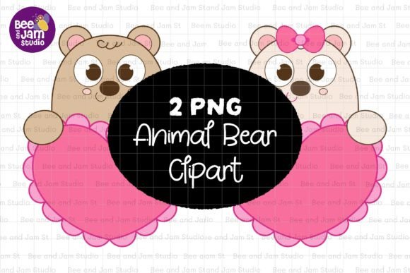 Animal Bear PNG Sublimation Clipart: A Designer's Guide to Adorable, Versatile Assets