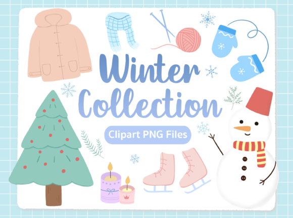 Hand Drawn Clipart - Winter Collection: Your Secret to Cozy Designs