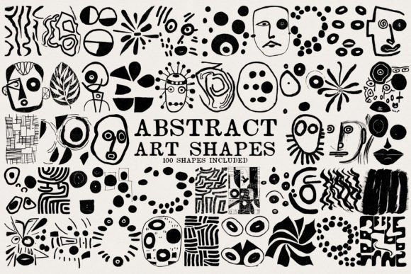 Unlock Creative Freedom with the Abstract Art Shapes Collection